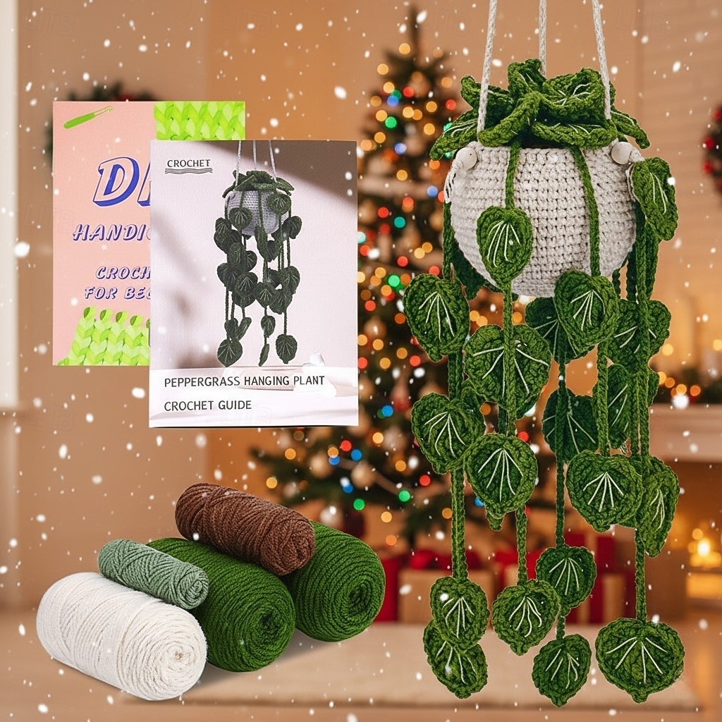 Kit di uncinetto per principianti kit di uncinetto per principianti kit di avvio completo per adulti kit di uncinetto e maglieria con video tutorial passo-passo regalo di Natale del 2025 a $20.99 –P3