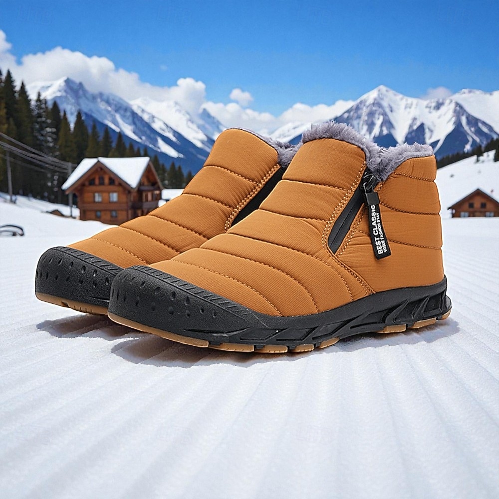 Men's Waterproof Insulated Snow Boots - Non-Slip, Warm Winter Footwear for Outdoor Adventures and Cold Weather 2026 - $42.99 –P2
