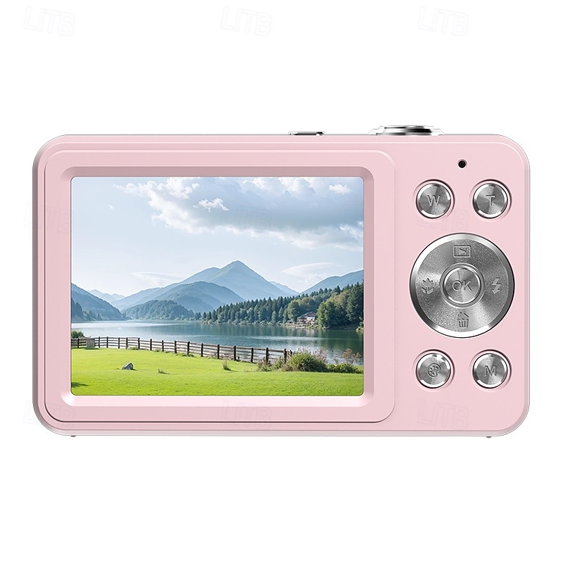 digitális fényképezőgép 56mp-es fényképezőgépek fotózáshoz, célozd meg és lőj digitális fényképezőgép autofókusszal, dupla kamerás vakuval, 16x zoommal, rázkódásmentesítéssel, 128 GB-os kártyával, 2026 - $65.99 –P4