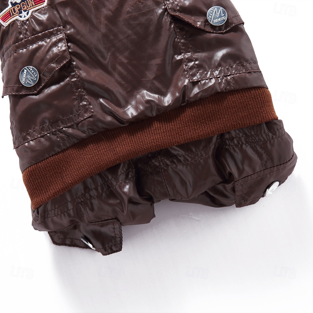 Abrigo para perros pequeños, impermeable, acolchado, extra cálido, abrigo de invierno 2026 - $24.99 –P7