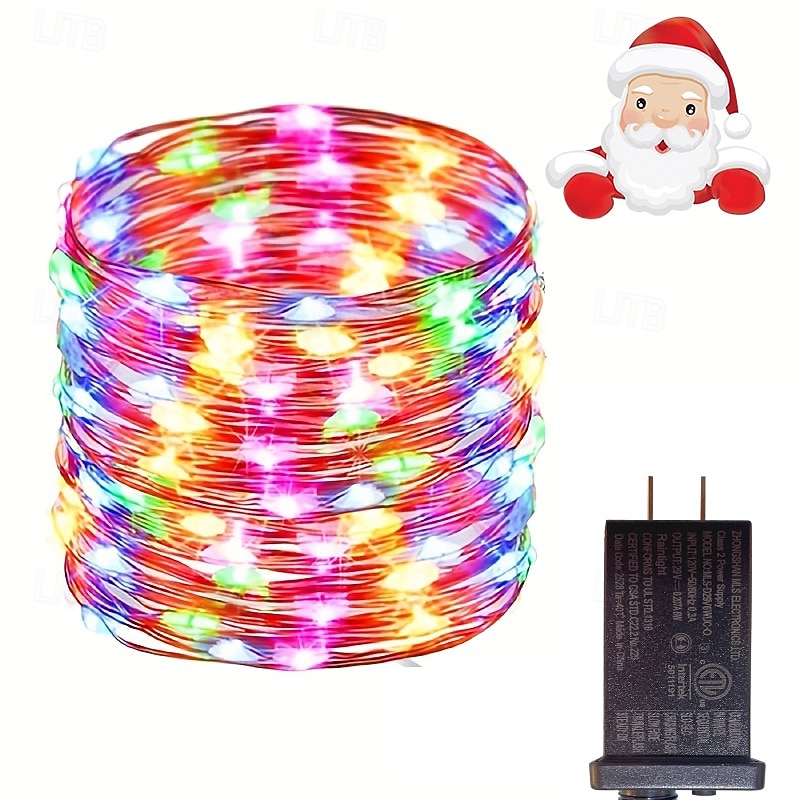 Fantasiavalot sisätiloihin portaita makuuhuoneessa häissä puuloma-juhlatunnelman koristevalonjohdolla matalajännitteisellä pistokkeella 10/20/30/50/150/200M 2026 - $10.49 –P9