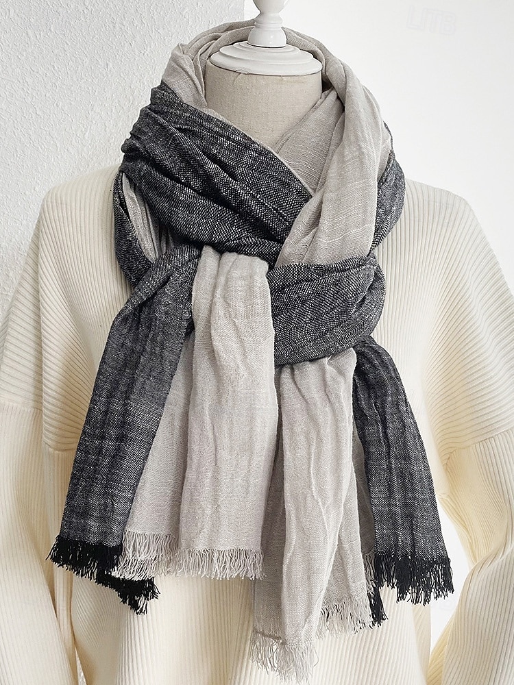 miesten puuvillainen pellavahuivi – pehmeää ja kevyttä materiaalia, saatavilla useissa väreissä – ihanteellinen arkeen ja ulkoiluun 2026 - $14.99 –P14