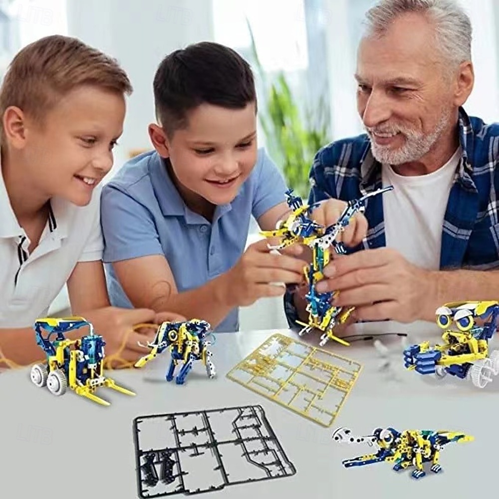 11 في 1 لعبة روبوت تعمل بالطاقة الشمسية تكنولوجيا العلوم والتعليم إنتاج اختراع صغير يدوي الصنع مجموعة تجربة علمية مناسبة للألعاب التعليمية الجذعية للأولاد الذين تتراوح أعمارهم بين 6-12 عامًا نماذج 2026 - $37.99 –P8