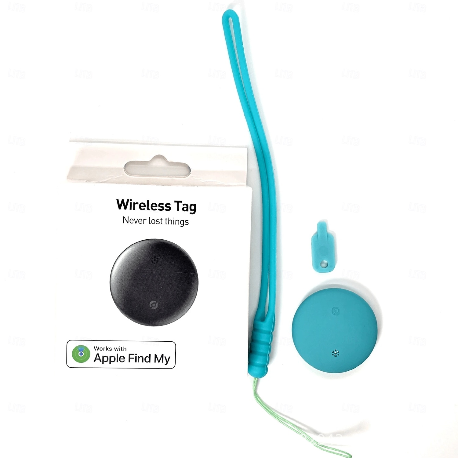 Smart Air Tracker For IOS Find My (IOS Only) Same Size With Original IOS Tag  Compatible With AirTag Case Keychain Silicone Holder Item Locator Key Finder For Pets Bags Luggage Bicycle Cars Anti-Los 2026 - BHD 7.25 –P14