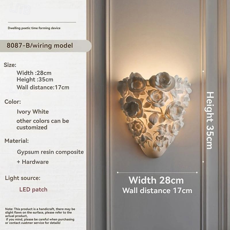 Interno Moderno Lampade da Parete per Interni Soggiorno Camera da letto Resina Luce a muro 110-120V 220-240V del 2026 a $298.99 –P6