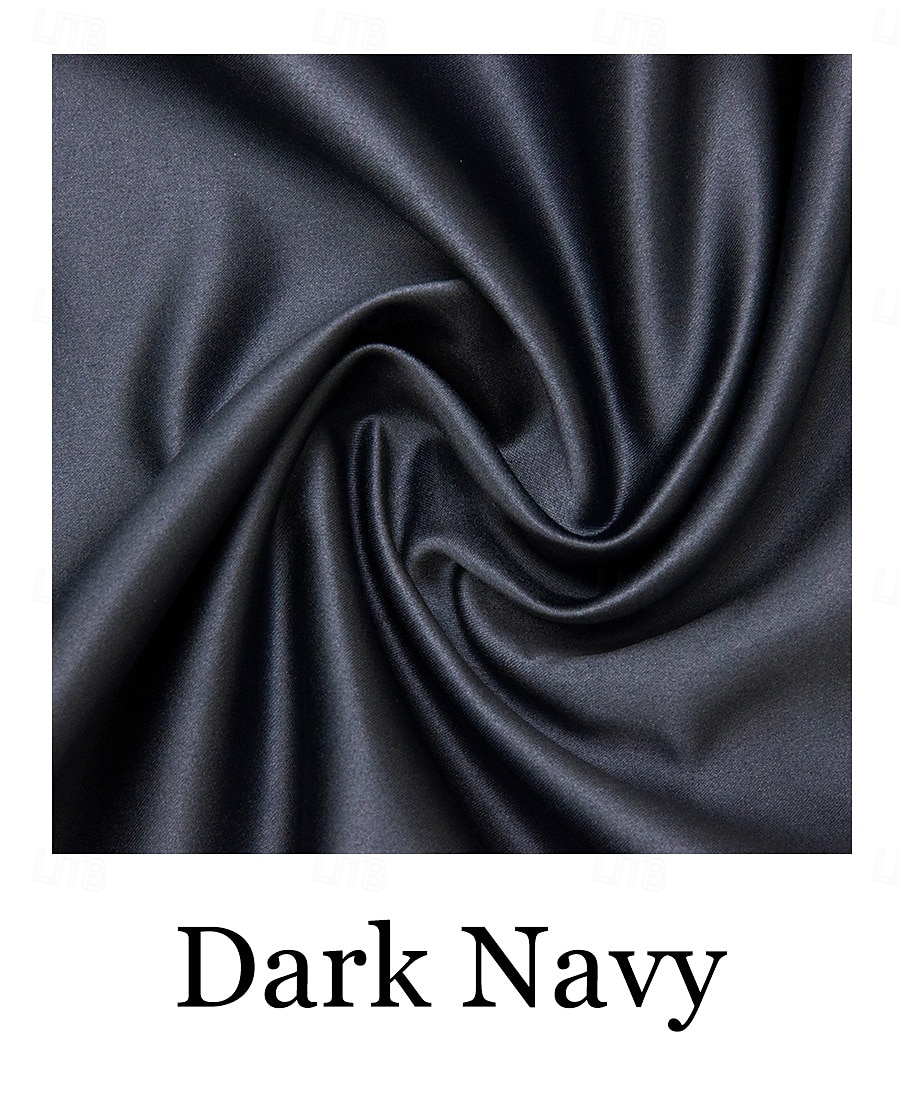 A-Linie Bodenlang Knöchellänge Partykleid Cocktailkleid Kurzarm Schulterfrei Elegant Minimalistisch Formell Hochzeitsgast Satin Brautmutterkleid mit Einfarbig 2025 - $134.99 –P10