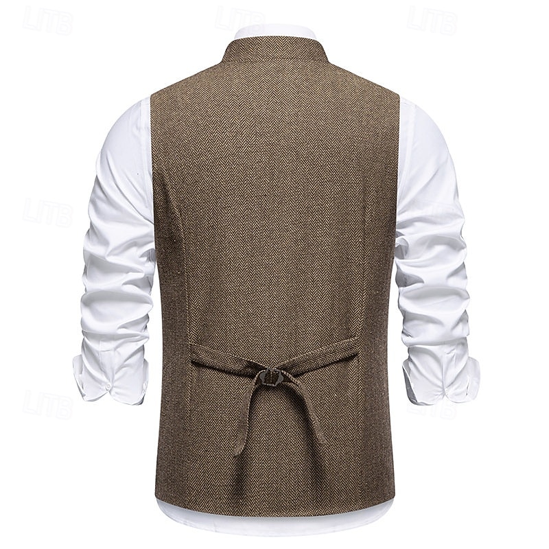 Retrò Vintage Anni Ruggenti Anni 1920 Gilet Il grande Gatsby Gangster Costume Per uomo Halloween Carnevale Mascherata Festa & Sera Adulti Gilet del 2026 a $32.99 –P9