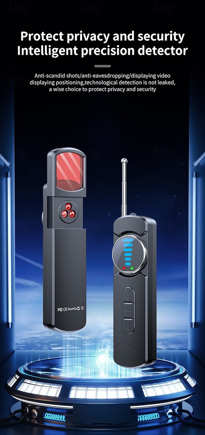 Hidden Camera and Bug Detector Pinhole Camera Detector - Ideal for Travel Vehicles Hotels and Home Security 2026 - $27.99 –P1
