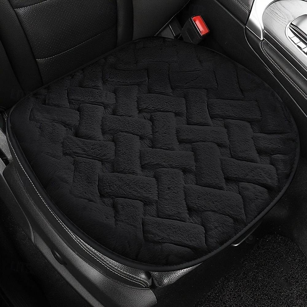 Talvilämmitys autoon/istuimeen - pehmeä, pörröinen ja lämmin, sopii ajoneuvoihin, vaaleanpunainen pehmeäkantinen &vaahtomuovitäyte (ei mitään/) - mukavat kylmän sään lisävarusteet liukumaton 2025 - $17.99 –P2