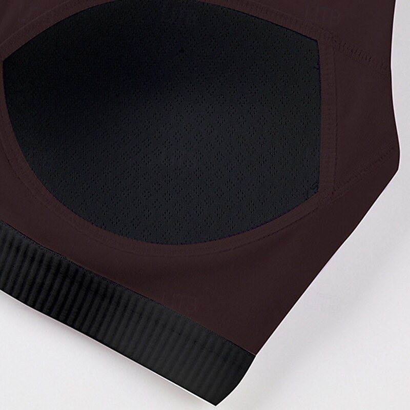 Dam Solid färg Halterlinne Inbyggd BH UV-skydd Snabb tork Elastisk Andningsfunktion Tennis Träning Löpning Halsband Överdelar Svart Vit Purpur Tenniskläder 2026 - $32.99 –P10