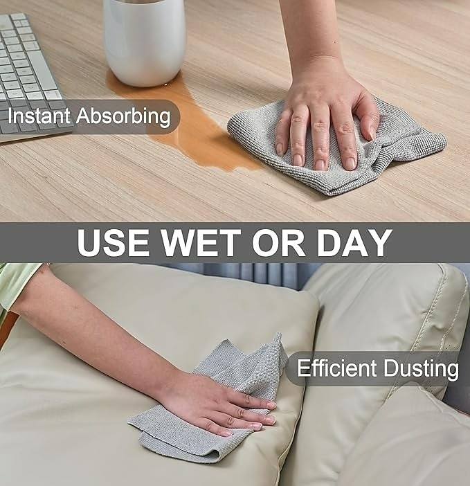 Papírové utěrky z mikrovlákna, opakovaně použitelné, v roli, silné savé, trhací čisticí utěrky, víceúčelové kuchyňské ubrousky, trhací utěrky na nádobí, prádlo, úklidové potřeby 2026 - $13.99 –P5