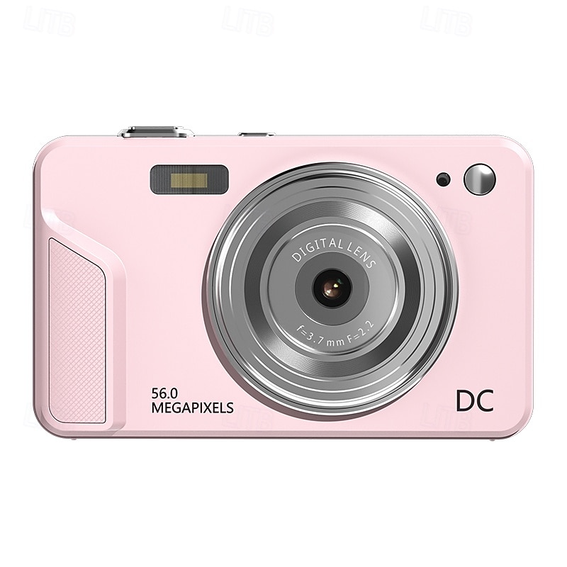 digitális fényképezőgép 56mp-es fényképezőgépek fotózáshoz, célozd meg és lőj digitális fényképezőgép autofókusszal, dupla kamerás vakuval, 16x zoommal, rázkódásmentesítéssel, 128 GB-os kártyával, 2026 - $65.99 –P3