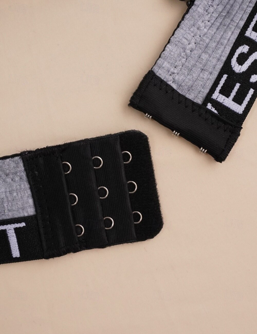 Women's Sexy Lingerie Bra PrintNightwearCotton Casual Letter Fashion Cute Black Gray Spring & Summer Fall & Winter 2026 - $11.49 –P8