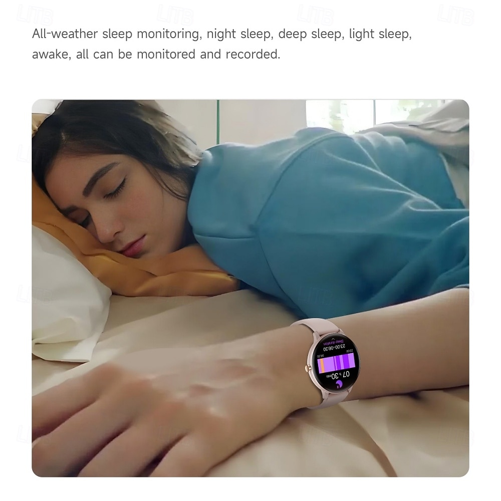 G8 Smart Watch 1.39 inch Smartwatch Fitness Running Watch Bluetooth Pedometer Call Reminder Sedentary Reminder Compatible with Smartphone Women Men Hands-Free Calls Message Reminder Custom Watch Face 2025 - $29.99 –P6