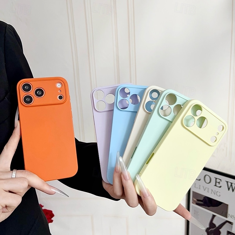 هاتف غطاء من أجل iPhone 17 Pro Max 17 Air 16 15 14 Pro Max Plus 13 Pro Max غطاء خلفي ضد الصدمات مكتب  /  الأعمال TPU 2026 - $11.99 –P1