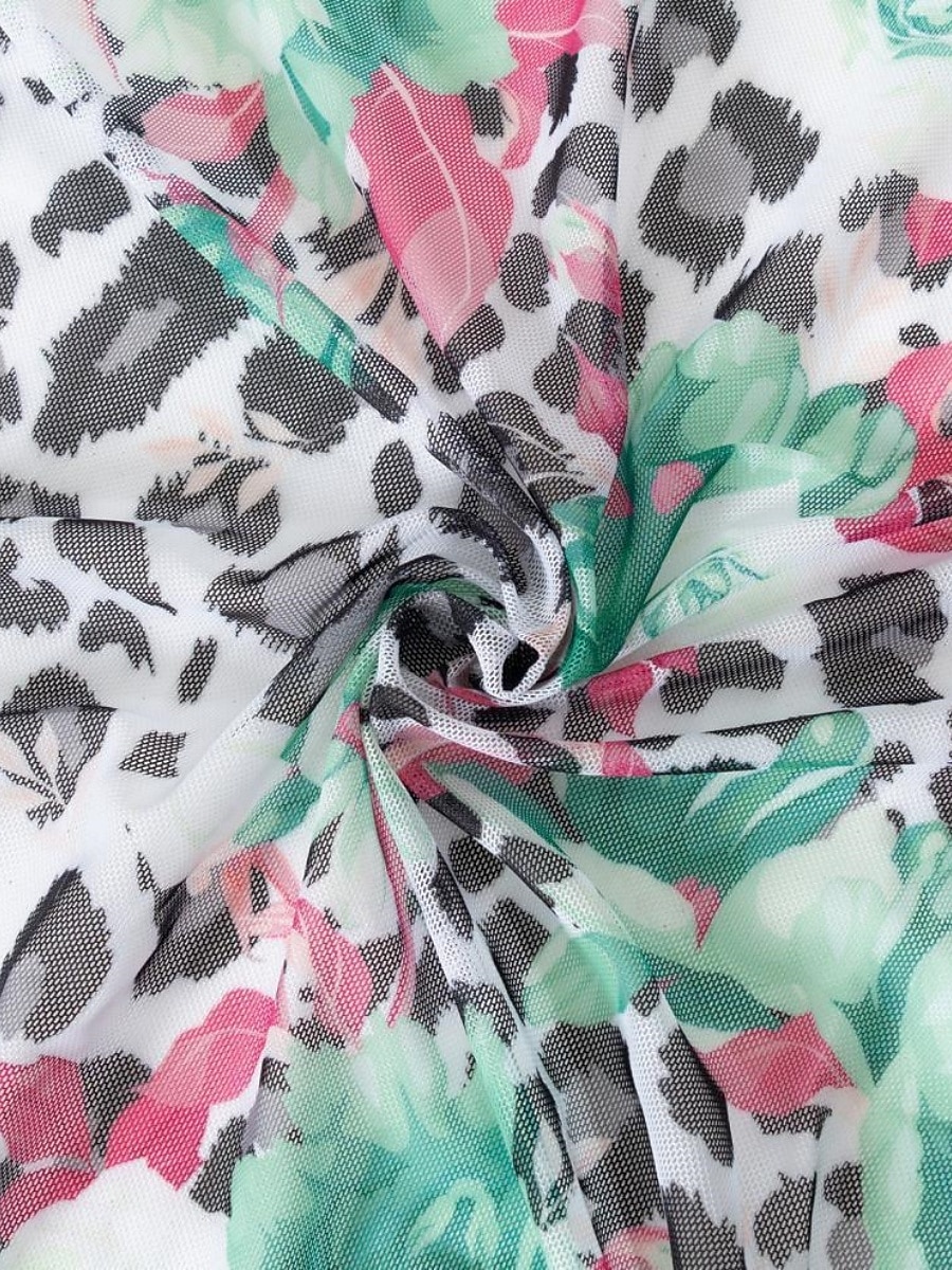 Kobiece bikini 3-częściowy strój kąpielowy szorty smukły bez pleców na wakacje plażowe ubranie kwiatowy dekolt V bez rękawów 2026 - $31.99 –P12