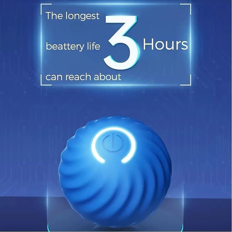 Интерактивный мяч для игрушек, подходит для щенков, собак маленьких и средних размеров, а также домашних животных/кошек. Автоматически запускается, стимулирует, развлекает и помогает бороться со 2025 - $28.99 –P8