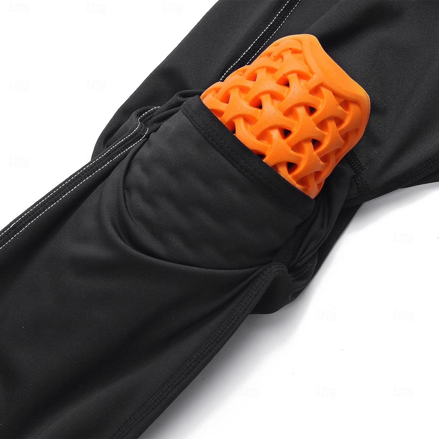 Pentru femei Colanți pentru ciclism Pantaloni de ciclism Downhill Jersey Manșon Lung Ciclism montan Ciclism stradal Vară Primăvară Negru / Portocaliu Hiacint+Gri Culoare solidă Bicicletă Fitness 2026 - $70.99 –P15