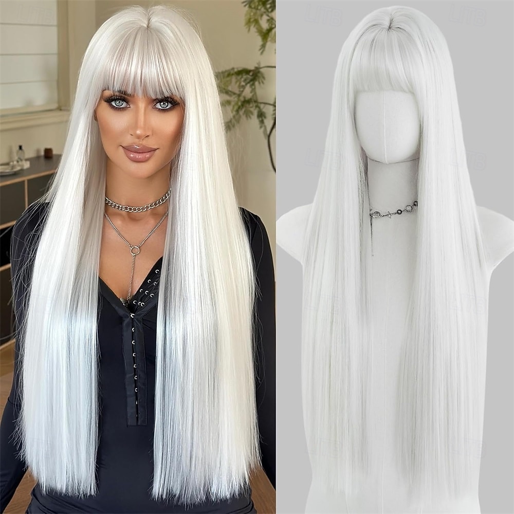 Peluca Cosmic Con Cuello Para Mujer De Widmann – Accesorio De Carnaval, Fácil De Limpiar Y Con Cinturón Marrón Ajustable Incluido