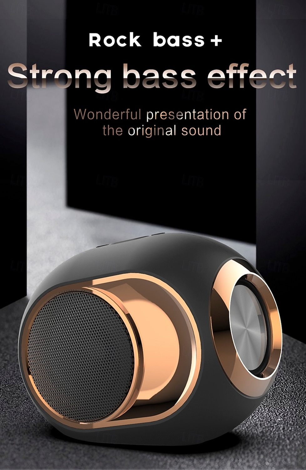 2025 New Wireless Speaker Supporting Multiple Playback Modes Wireless/TF Card/USB Playback High Volume Long Battery Life Stereoscopic Sound Effects To Fill The Event Atmosphere Suitable for Smar 2025 - $24.99 –P1