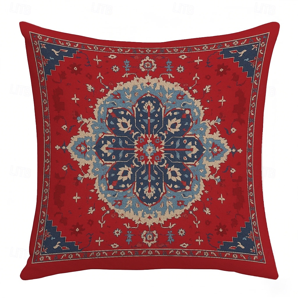 Vintage-Kissenbezüge im Bohème-Stil mit Digitaldruck, dekorative Kissenhüllen für Zuhause, Schlafzimmer, Wohnzimmer, Gästezimmer, Hotel, Sofa-Akzente 2026 - $8.99 –P5