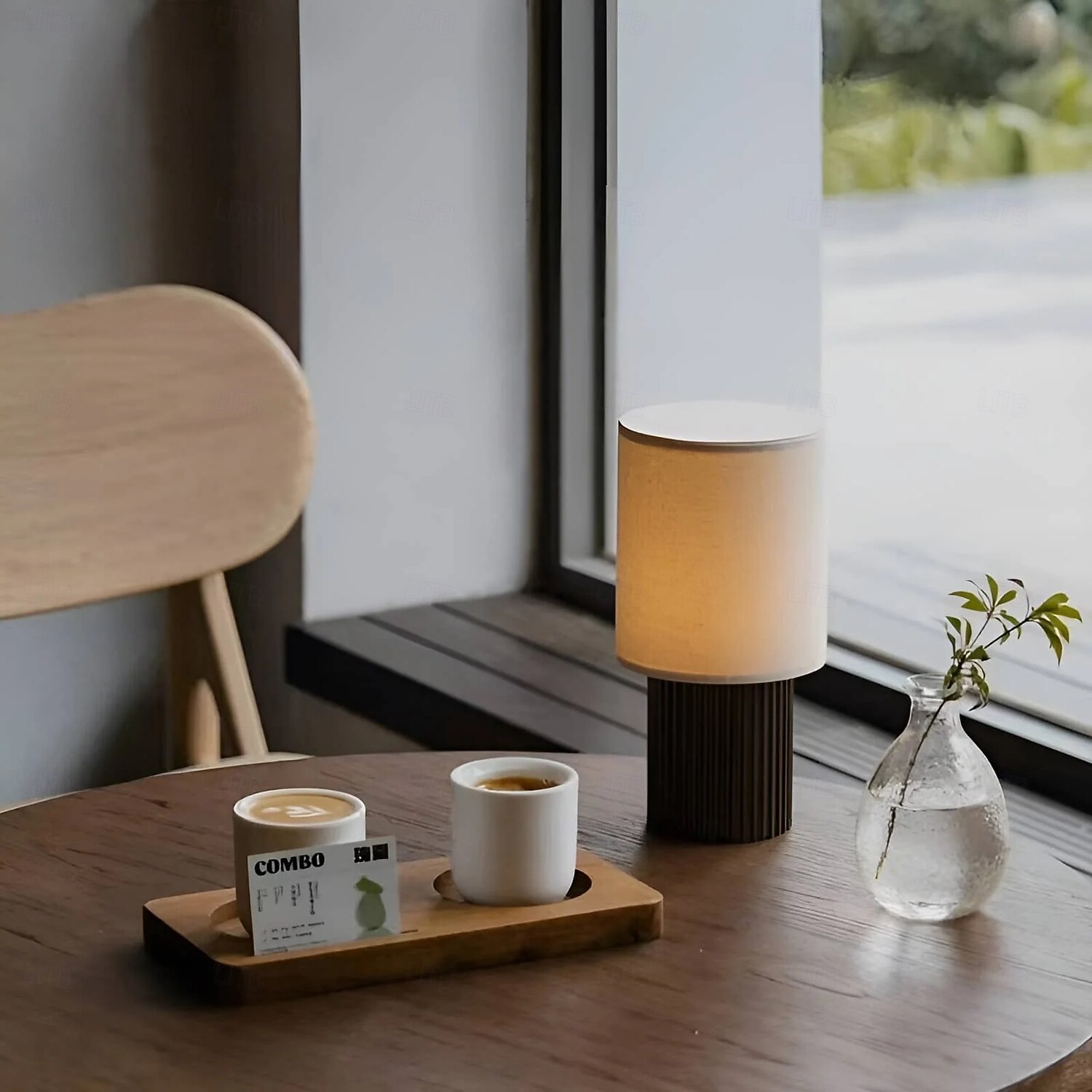 Minimalist Cordless Aluminum Brown Table Lamp 2025 - $165.99 –P4