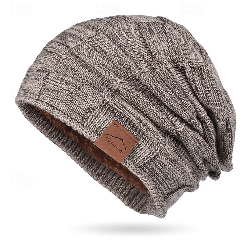 Per uomo Unisex Berretto Cappelli Invernali Berretti Cappello lavorato a maglia Berretto Invernale Nero Giallo Poliestere Lavorato a maglia Traspirante Accogliente Abbigliamento quotidiano Uscire del 2026 a $9.49 –P4