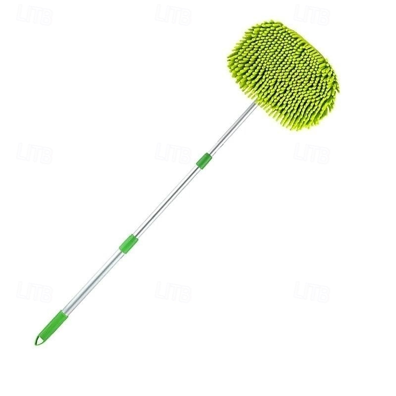 2 in 1 Car Cleaning Brush Mop Extendable Chenille Car Wash Duster Soft Bristle Cleaning Sponge Glove Tool for Dust Dirt Snow Removal Vehicle Care 2026 - $21.99 –P4