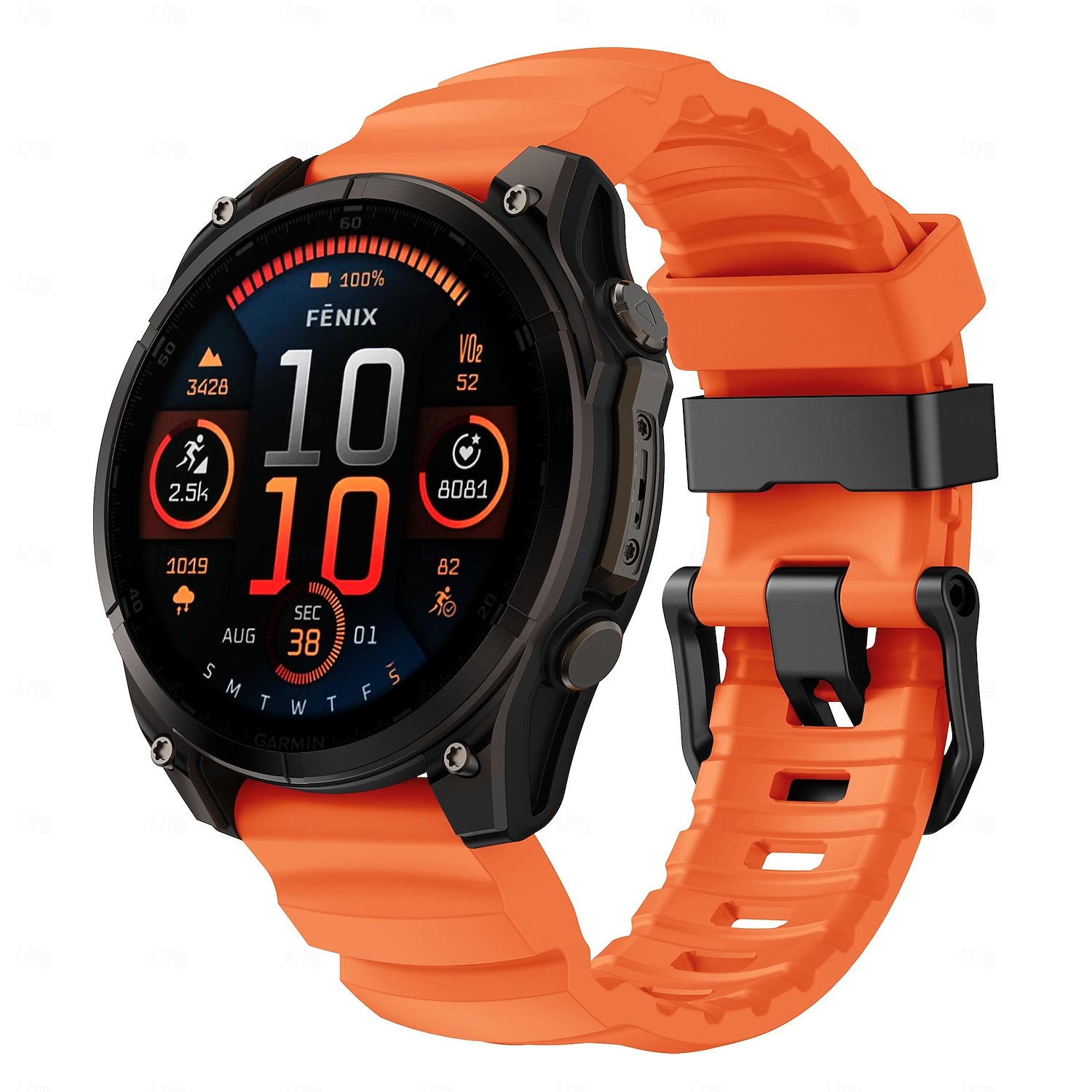 Correa de silicona Quickfit de 22 mm y 26 mm para relojes inteligentes Garmin Fenix 7X, 7 Solar, 6X, 6 Pro, 5, 5X Plus, 3, 3H y Epix. 2026 - $15.99 –P1