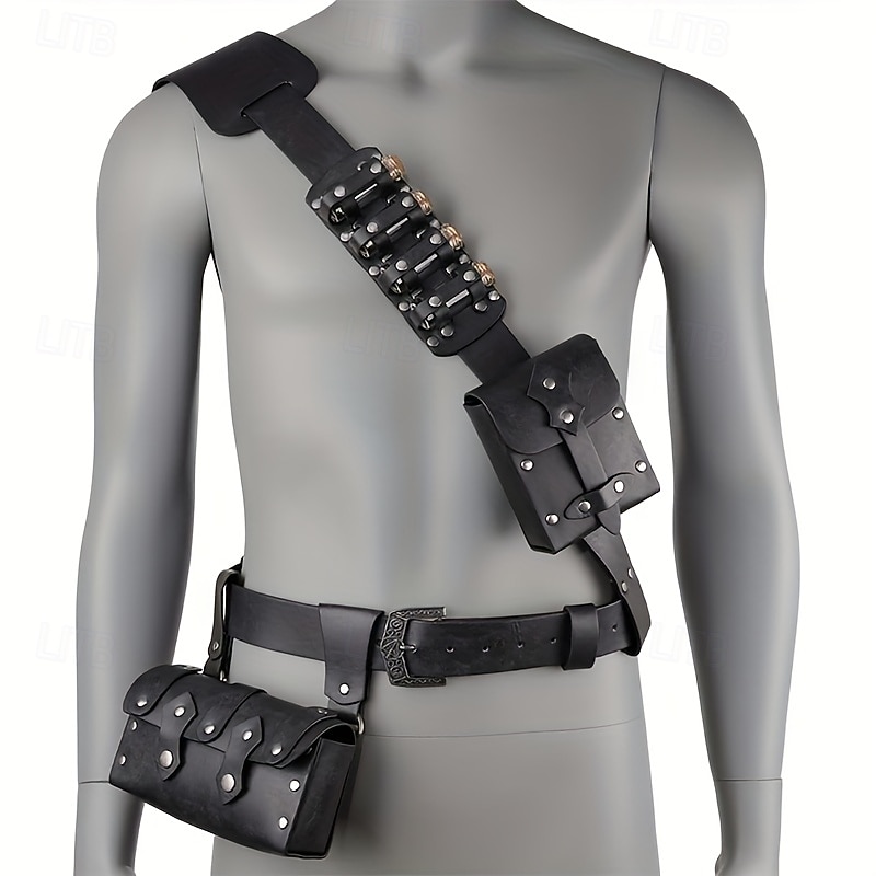 Μεσαίωνα Αναγέννησης Ζώνη Μέσης Βίκινγκ Φανταχτερή Φόρεμα Γυναικεία Κέλτικα Βίκινγκ Φαντασία Απόκριες Επίδοση LARP Ενηλίκων Ζώνη Μαγικό μπουκάλι 2026 - $43.99 –P1