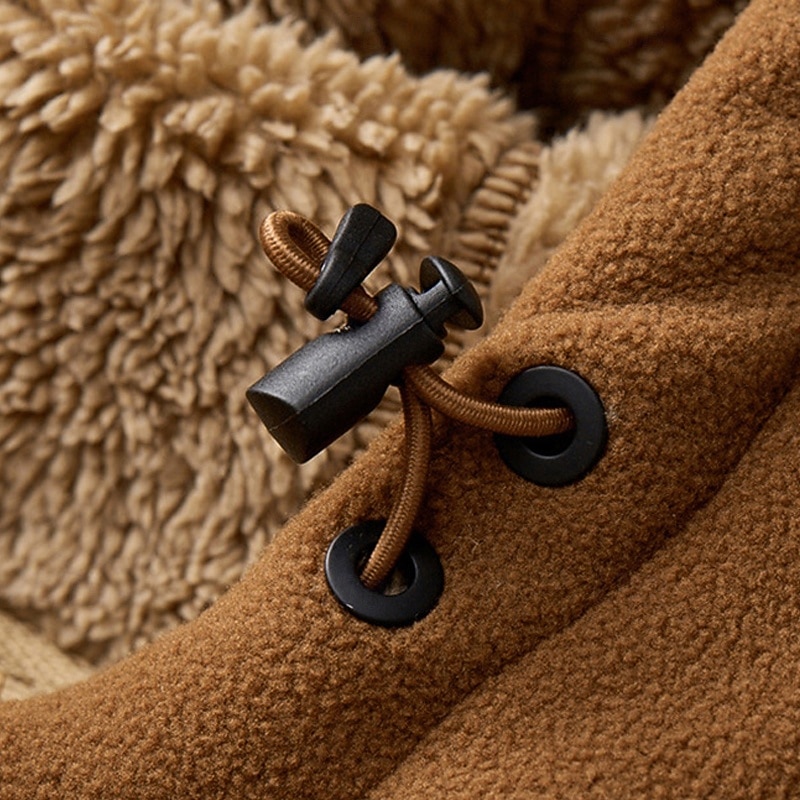 Per uomo Felpa con cappuccio Felpa con cappuccio a zip intera Felpa con cappuccio e zip Felpe con cappuccio e zip Felpa con cappuccio in pile Sherpa Blu Nero Verde militare Marrone Con Cappuccio del 2026 a $53.99 –P9