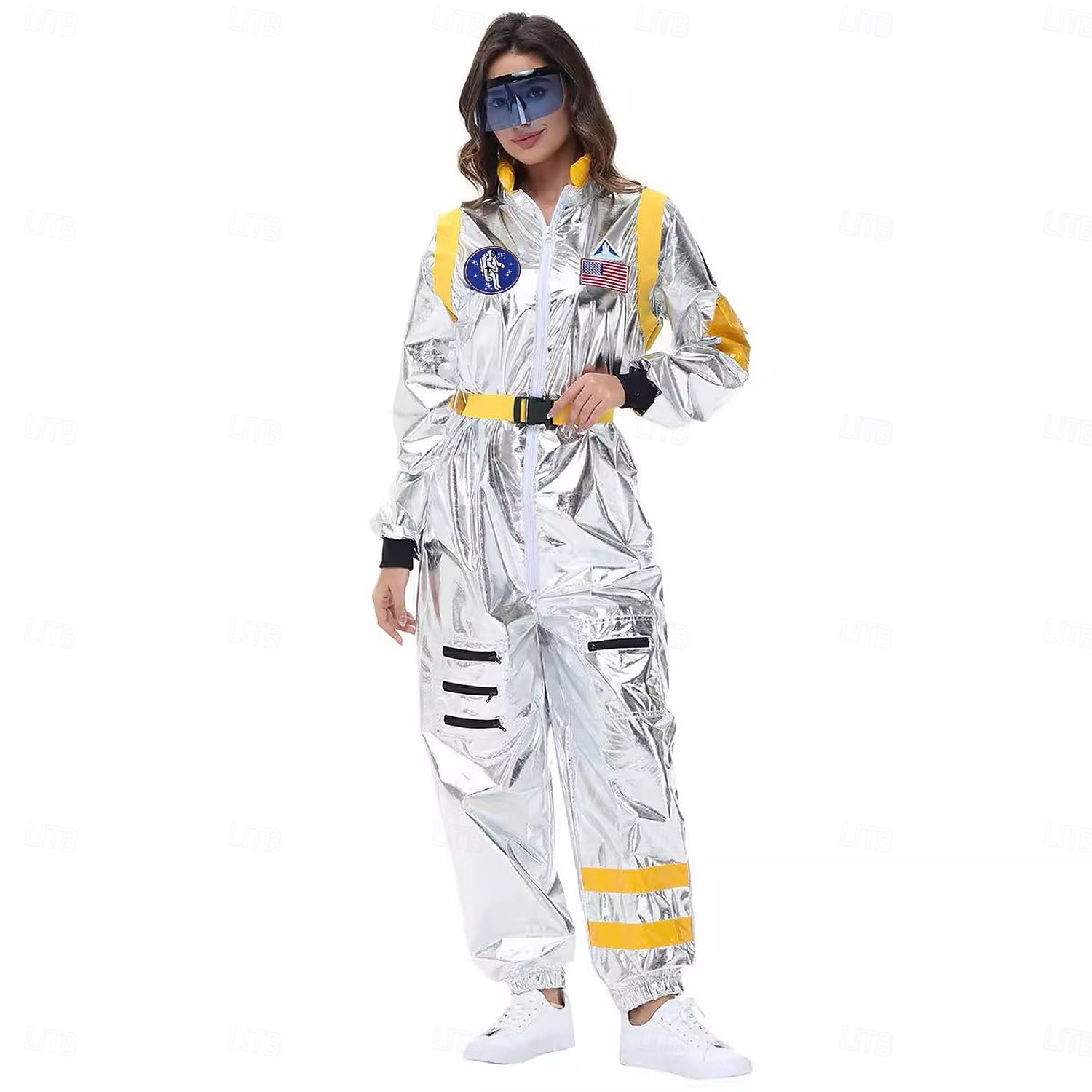 QJIRZB Astronautenkostuum voor volwassenen voor vrouwen