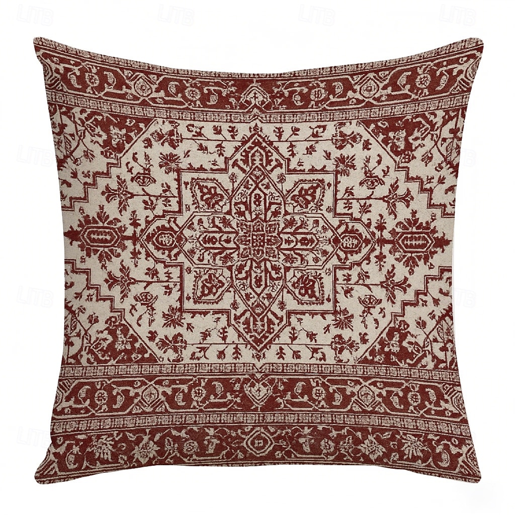 Vintage-Kissenbezüge im Bohème-Stil mit Digitaldruck, dekorative Kissenhüllen für Zuhause, Schlafzimmer, Wohnzimmer, Gästezimmer, Hotel, Sofa-Akzente 2026 - $8.99 –P7