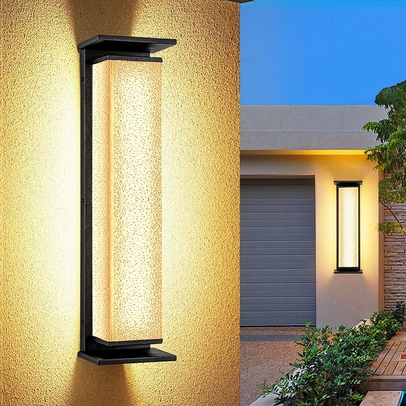 На открытом воздухе Современное Внешние настенные светильники На открытом воздухе Металл настенный светильник 110-120Вольт 220-240Вольт 2025 - $111.99 –P8