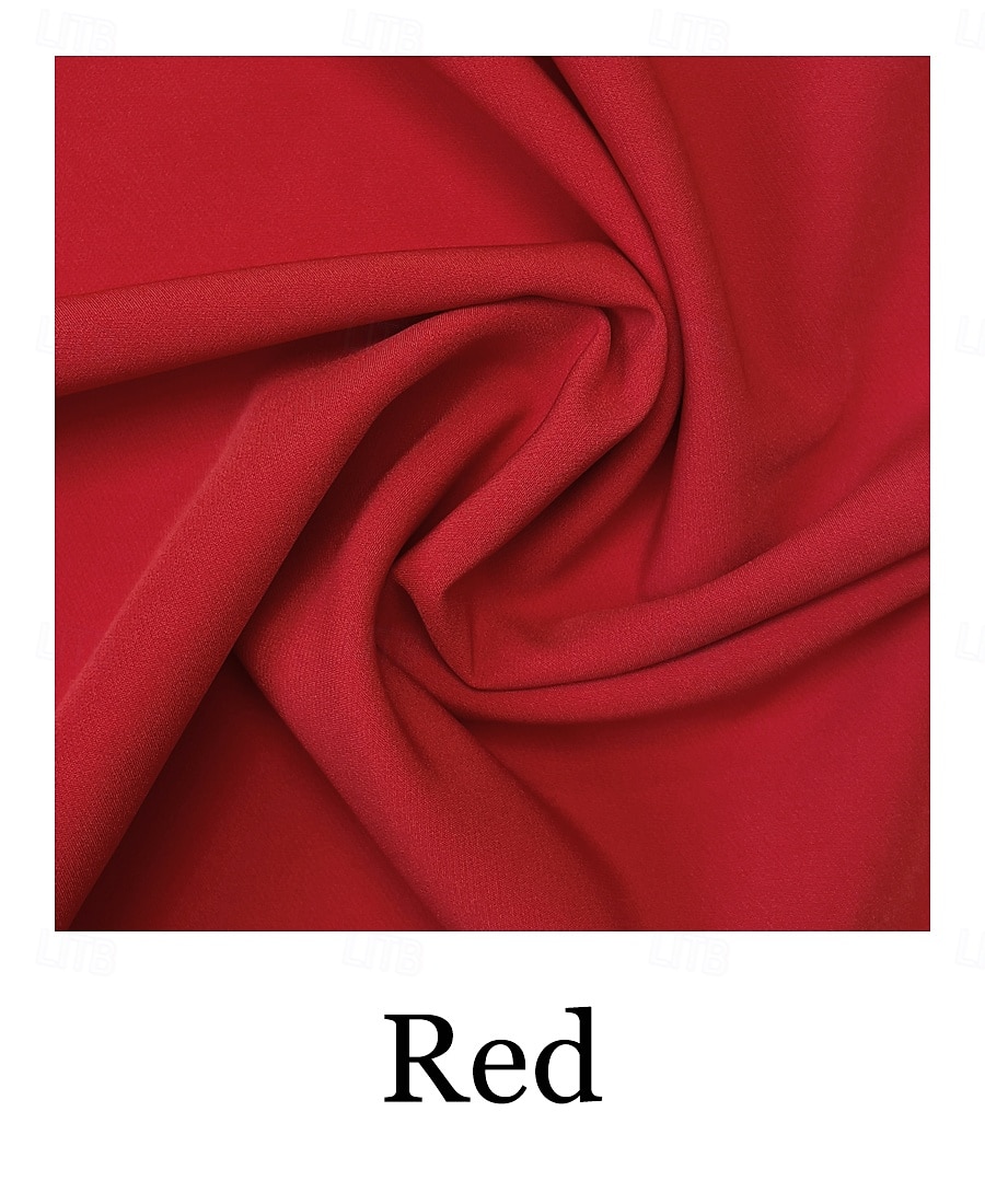 Overalls Bodenlang Brautmutterkleid Kurzarm V Ausschnitt Elegant Einfach Hochzeitsgast Abschlussfeier Stretchstoff mit Einfarbig 2026 - $153.99 –P4