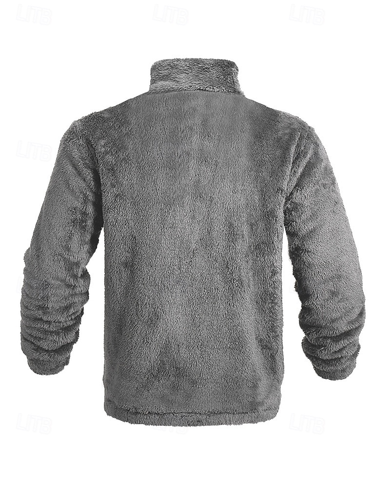 Per uomo Giacca Invernale Cappotto Teddy Giacca Casual Vacanza Quotidiano Caldo Tasca Autunno Inverno Semplice Moda Classico Collo alla coreana Regolare Nero Blu marino Marrone Cachi Grigio scuro del 2026 a $30.99 –P12