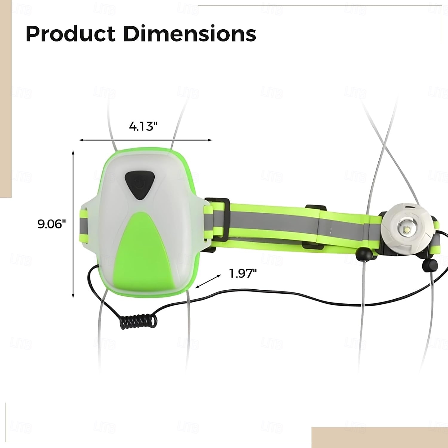 LED běžecká vesta s předním světlem, reflexní outdoorové vybavení pro muže/ženy, nastavitelné LED světlo pro noční běh, cyklistiku a venčení psů, dobíjecí přes USB, více režimů svícení 2026 - $46.99 –P5
