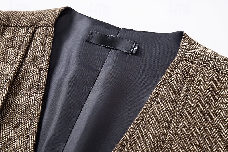 Retro Vintage Roaring 20s 1920s Vest The Great Gatsby Gangster Fancy Dress Men's Halloween Carnival Masquerade Party & Evening Adults' Vest 2026 - $32.99 –P20