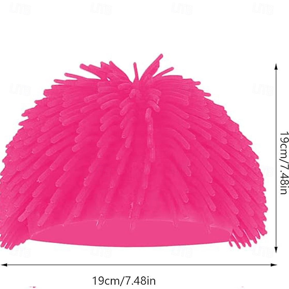 Carnival Wig 2026 Pink Red Blue Straight Short Synthetic Festival Wig Mardi Gras Parade Cosplay Costume Hair for Men 2026 - $8.99 –P6