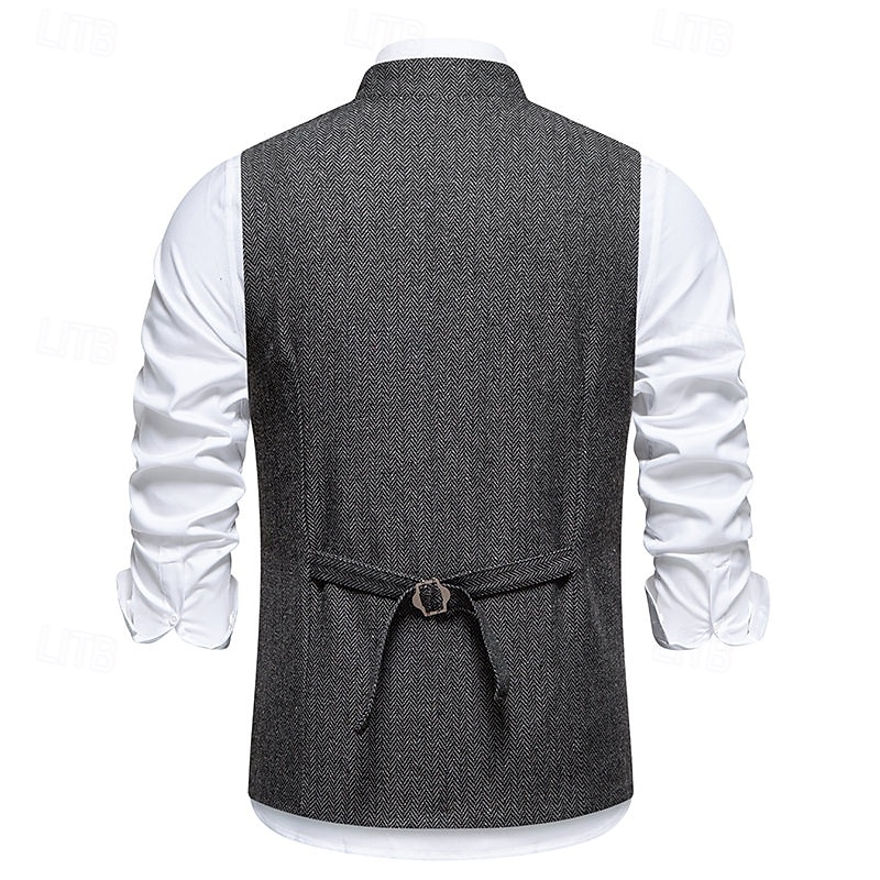 Retrò Vintage Anni Ruggenti Anni 1920 Gilet Il grande Gatsby Gangster Costume Per uomo Halloween Carnevale Mascherata Festa & Sera Adulti Gilet del 2026 a $32.99 –P12