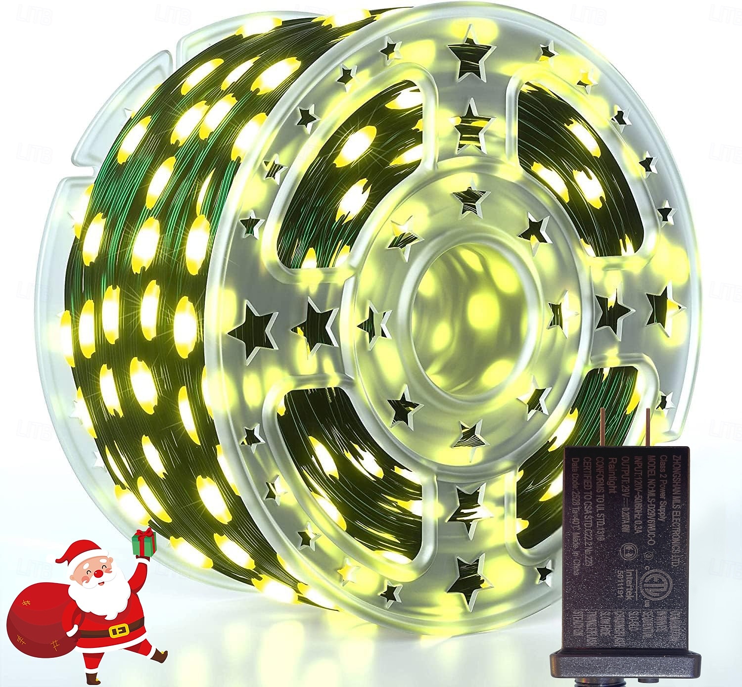 Tree Decorative Lights Fairy String Lights Green PVC Copper Wire Lights Indoor and Outdoor Waterproof Courtyard Party Festival Wedding Decoration 8 Functions Low Voltage Plug in 2026 - $14.49 –P6
