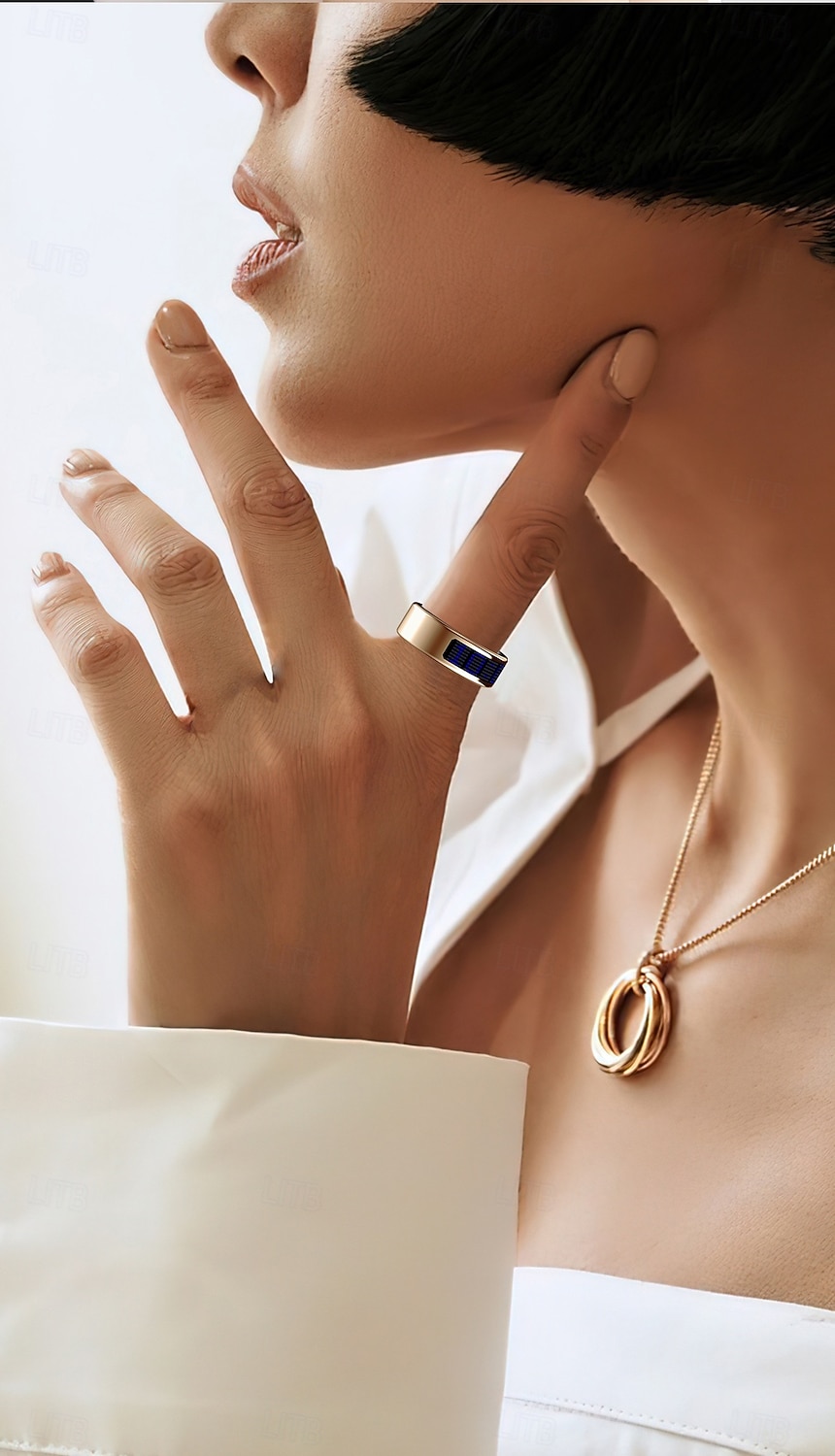 SR16 Älykello 0.1 inch Älykäs rannekoru Älykello Bluetooth Lämpötilan valvonta Askelmittari Aktiivisuuden seuranta Yhteensopiva Android iOS Naisten Miehet Vedenkestävä IPX-8 22 mm: n kellokotelo 2025 - $47.99 –P15