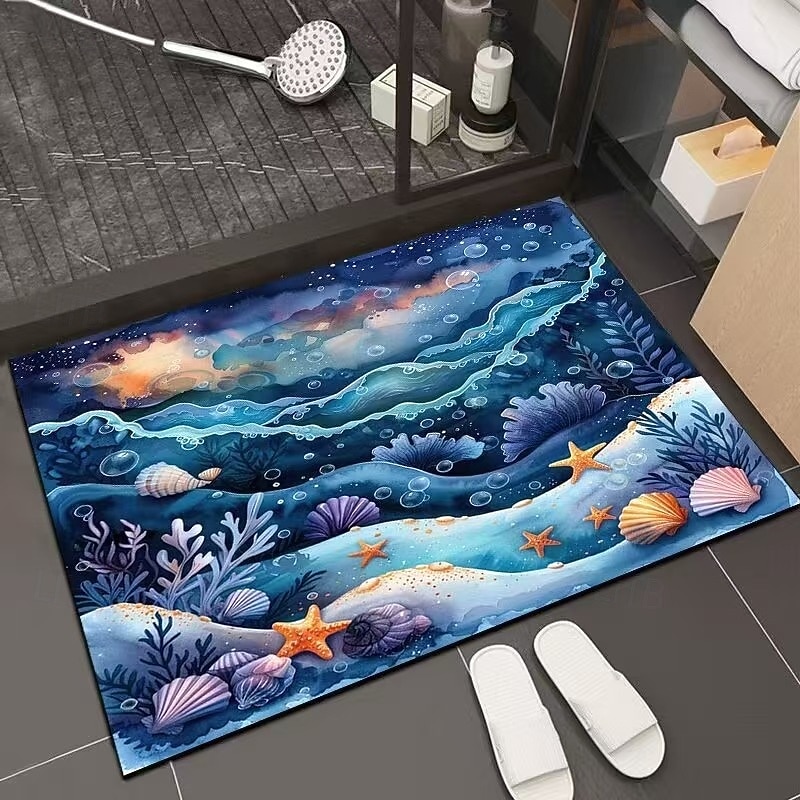 3D Optical Illusion Doormat Visual Trap Floor Mat Non Slip Water Absorbing for Bathroom Shower Entryway Indoor Outdoor Diatomaceous Earth Quick Dry Absorbent 20 x 31 inch 2026 - $16.49 –P10