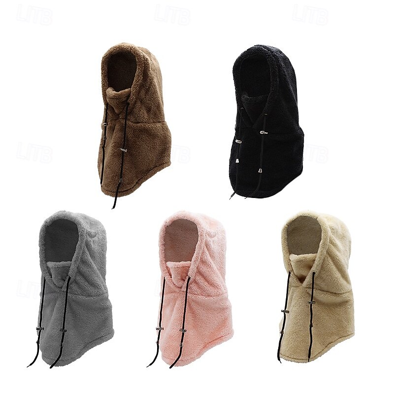 3-in-1 Beanie Hat Neck Warmer Face Cover Ski Mask Winter Thermal Windproof Fleece Lined Hood Hat for Skiing Cycling Hiking Outdoor Riding Cold Weather Protection for Men and Women 2026 - $24.99 –P7
