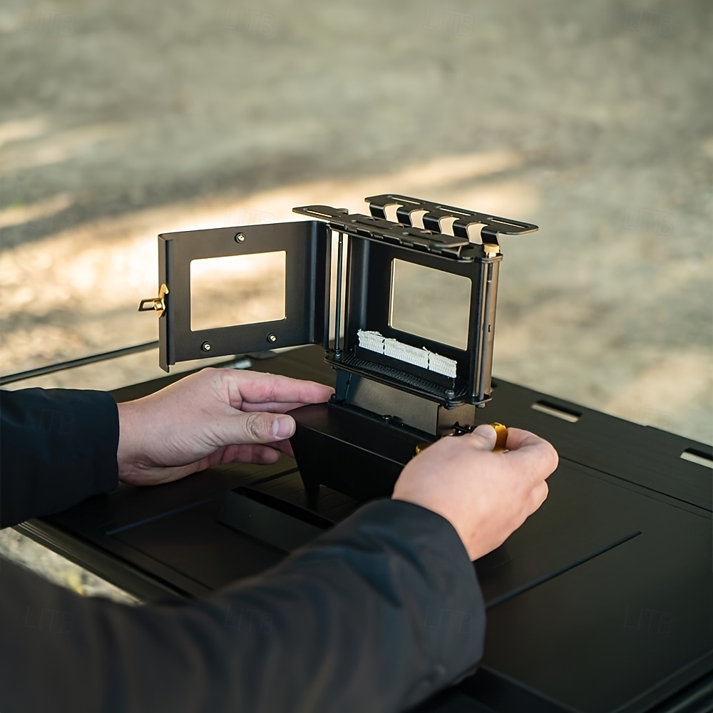 Vintage Coal Oil Stove, Outdoor Fire Pit with Glass Screen, Sturdy Metal Construction, No Electricity Needed, for Camping Backyard BBQ Tea & Cooking, Portable Camping Stove, Elegant Design, Durable Co 2026 - $388.79 –P6