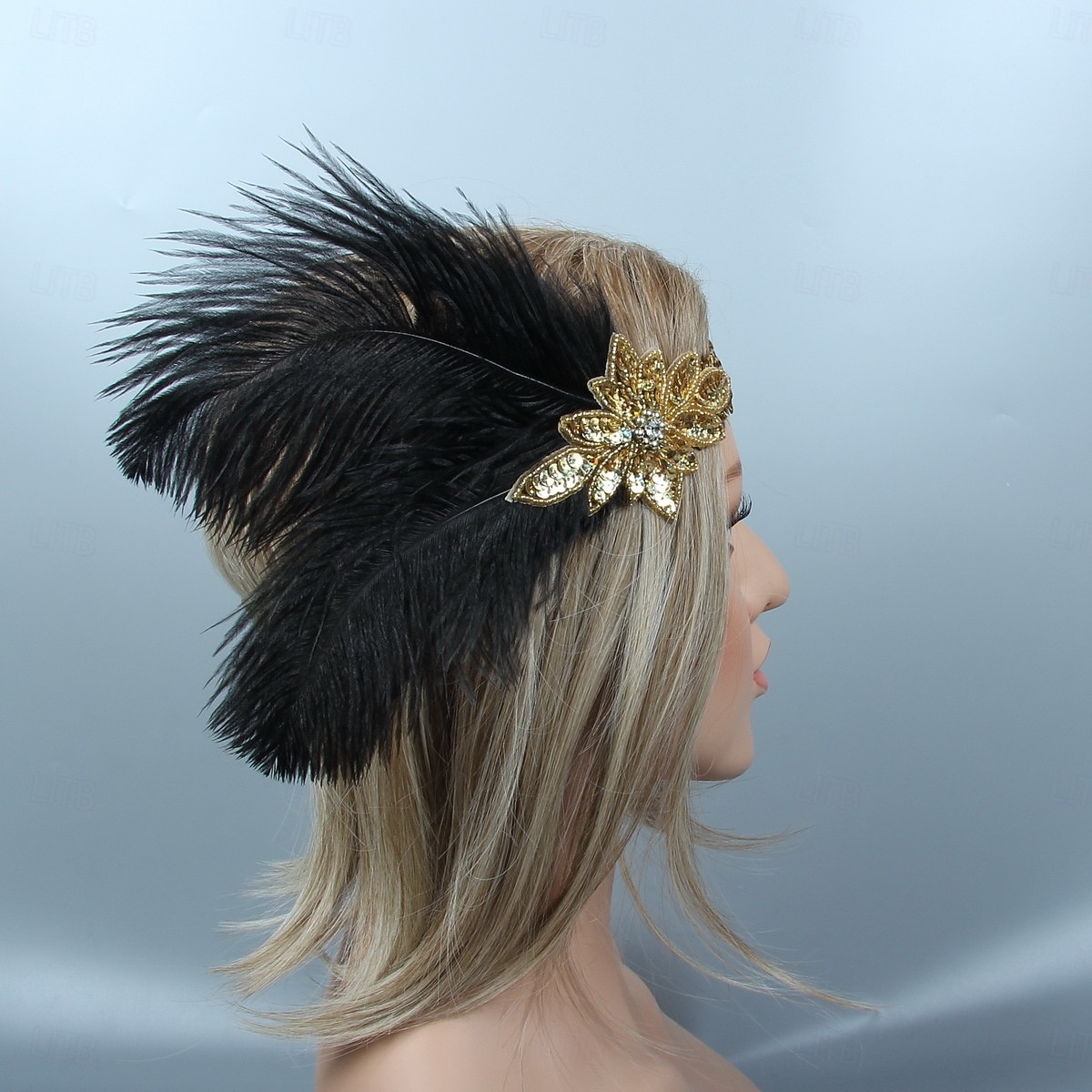 Années Folles Années 1920 Serre Tête Flapper Coiffure Accessoires pour Cheveux Gatsby le Magnifique Fille Flapper Plume Déguisement Femmes Noël Carnaval Mascarade Soirée à thème rétro Danse Charleston de 2026 ? $16.99 –P7