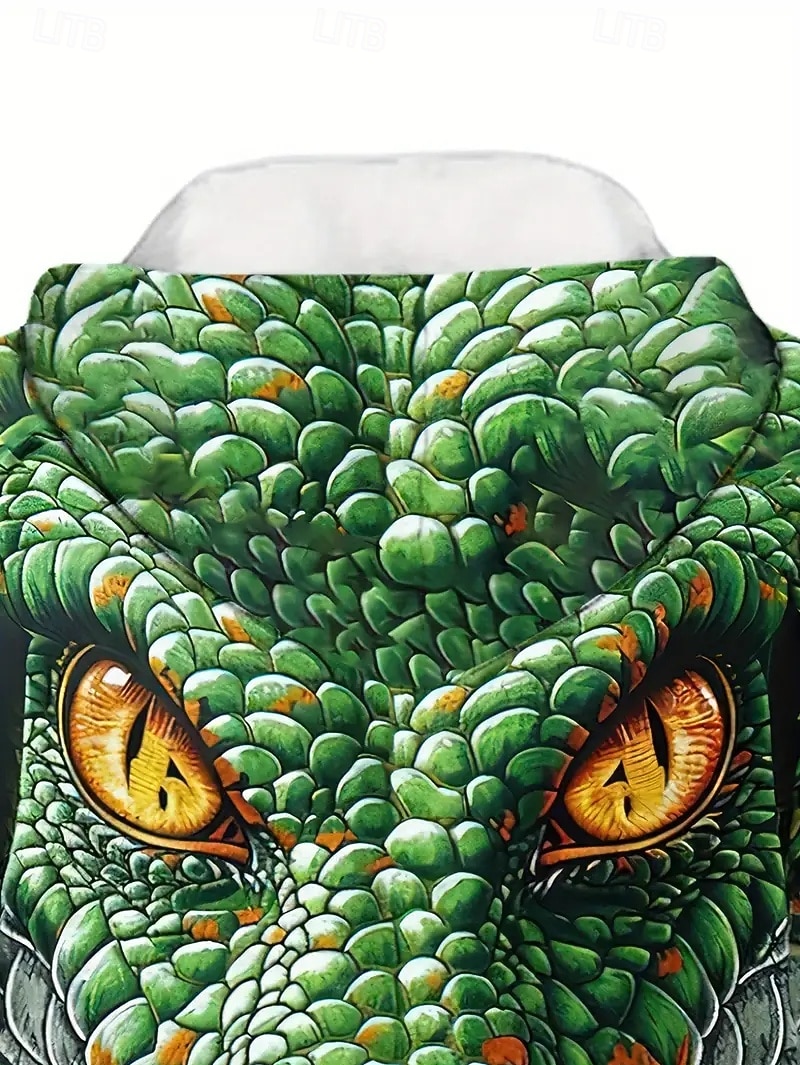 Мальчики 3D Графика Животное Динозавр Толстовка Pullover Длинный рукав 3D печать Весна Осень Спорт Мода Уличный стиль Дети 4-12 лет Капюшон на открытом воздухе Повседневные Стандартный 2026 - $9.99 –P3