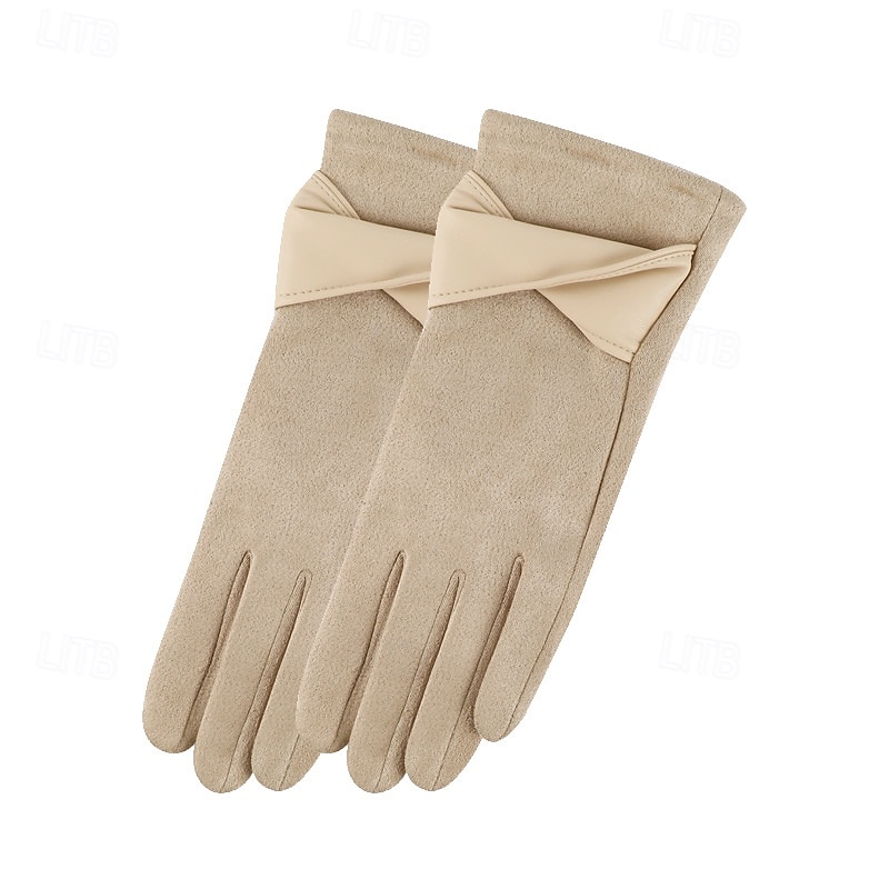 Dámské 1 pár Špičky prstů / Zimní rukavice Aktivní / Šik ven Rukavice - Bez vzoru 2026 - $11.49 –P17