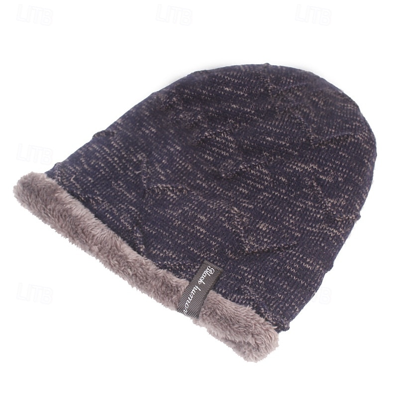 Per uomo Unisex Berretto Cappelli Invernali Berretti Cappello lavorato a maglia Berretto Invernale Nero Vino Fibre Acriliche Lavorato a maglia Pile Accogliente Abbigliamento quotidiano Uscire Colore del 2026 a $7.99 –P4