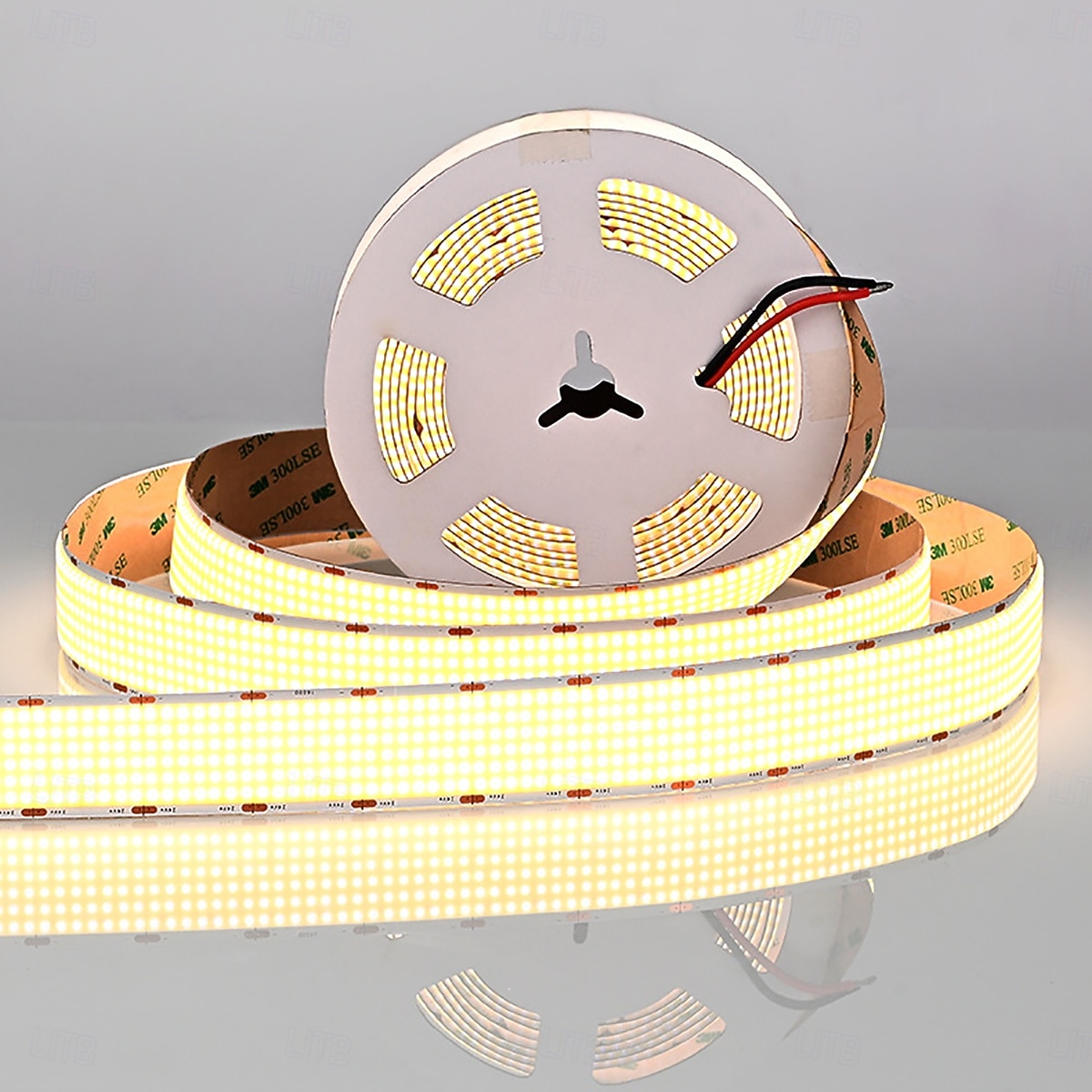 Светодиодная лента COB шириной 24 В, 15 мм, 24 Вт, 960 светодиодов/м, 30 мм, 40 Вт, 1600 светодиодов/м, с высокой яркостью и большой светящейся поверхностью, с регулировкой яркости для помещений, не 2025 - $12.99 –P1